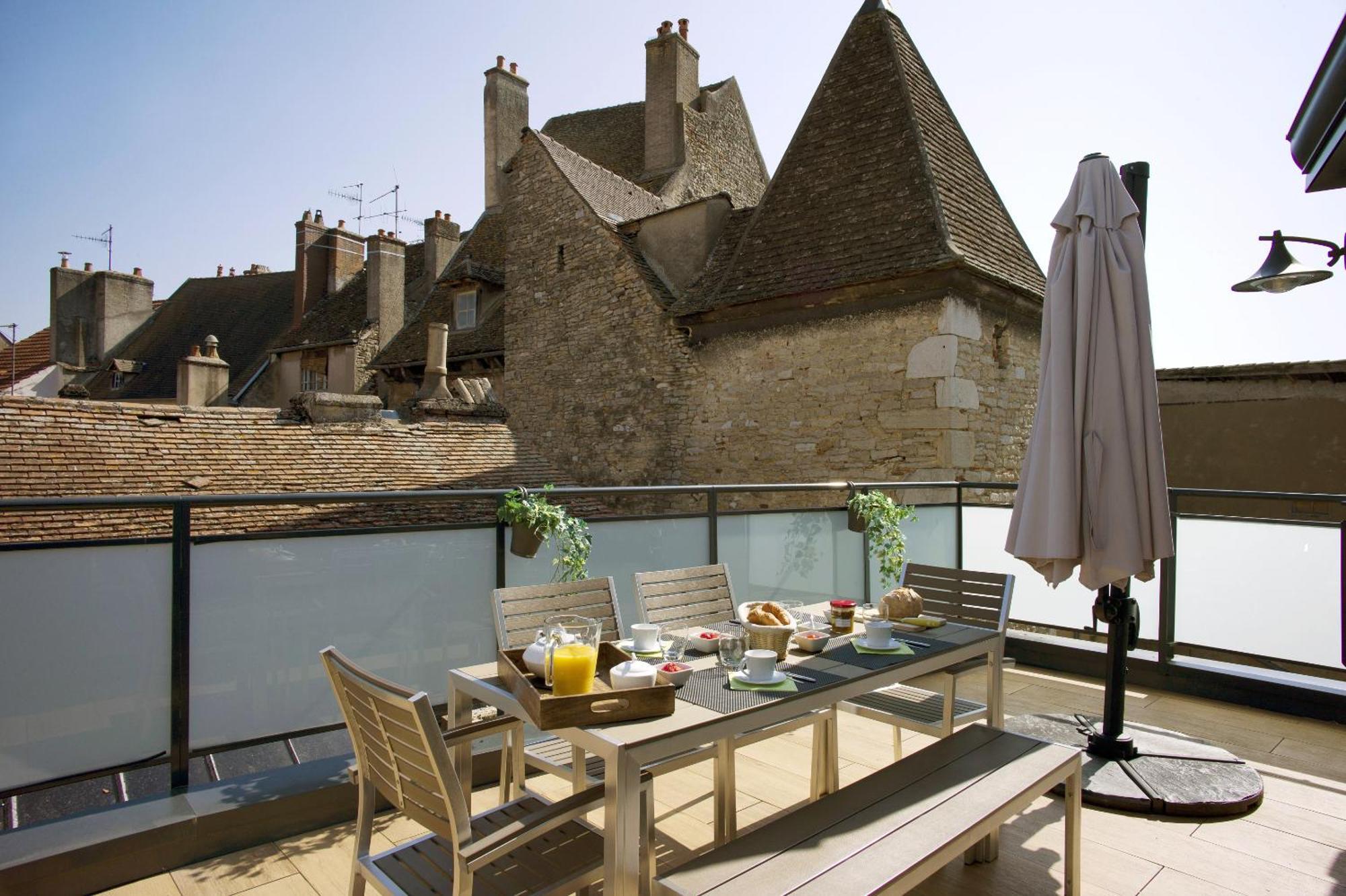 La Terrasse Des Climats Appartement Beaune  Buitenkant foto